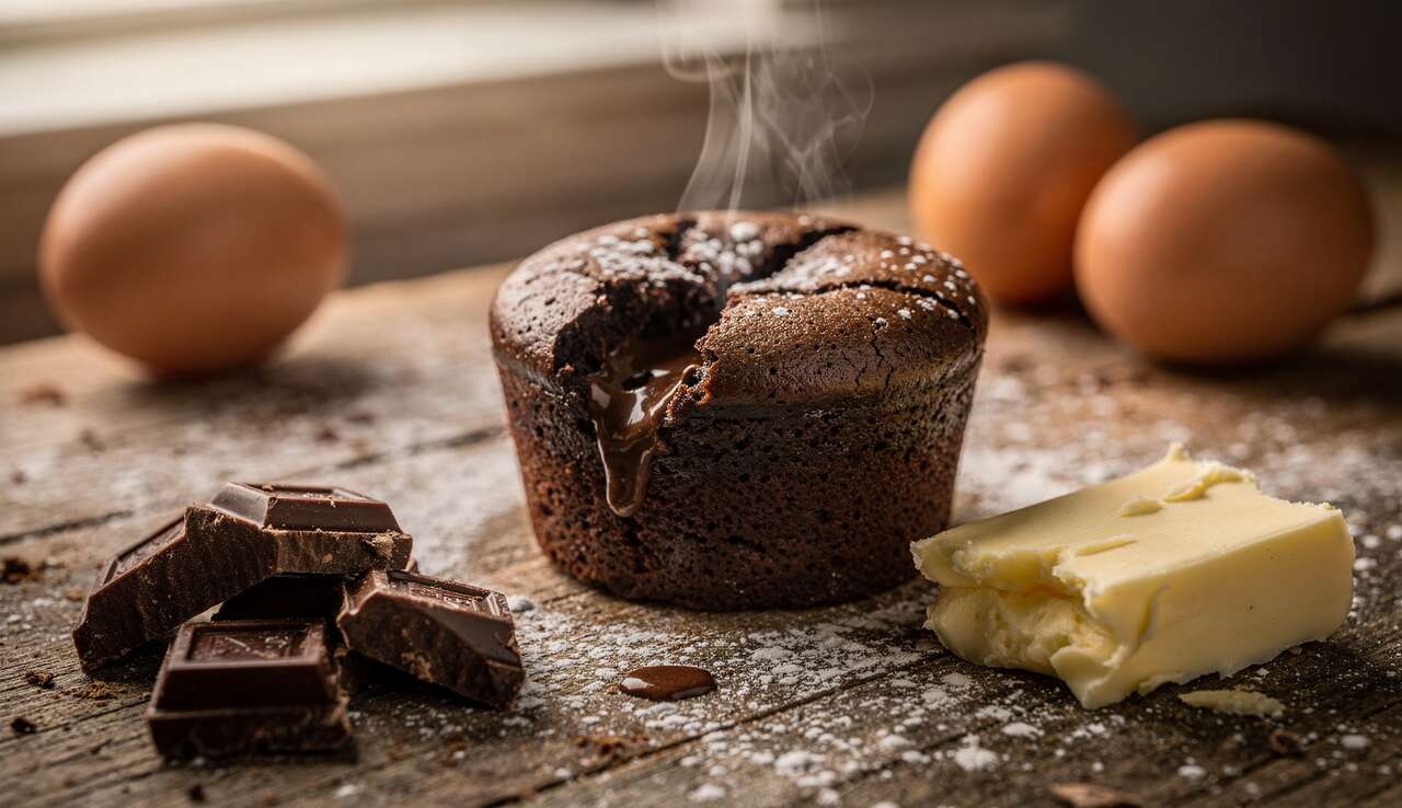 Fondant au Chocolat Individuel : recette au Tupperware