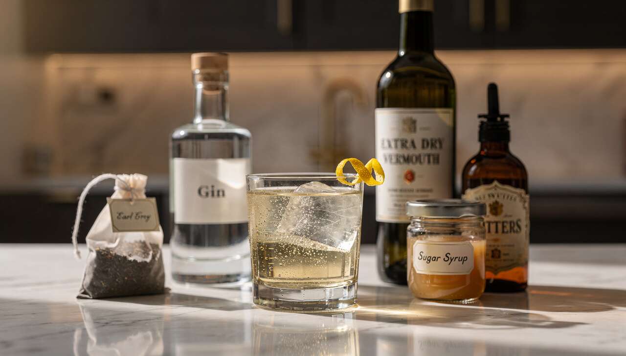 La Nouvelle Bohème : cocktail infusé au thé