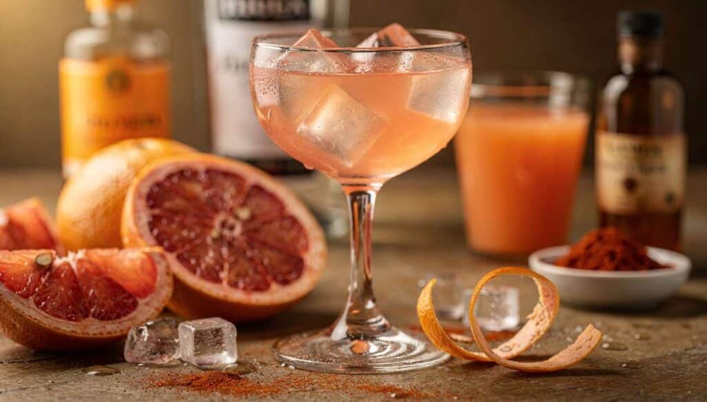 Recette de vodka épicée au pamplemousse