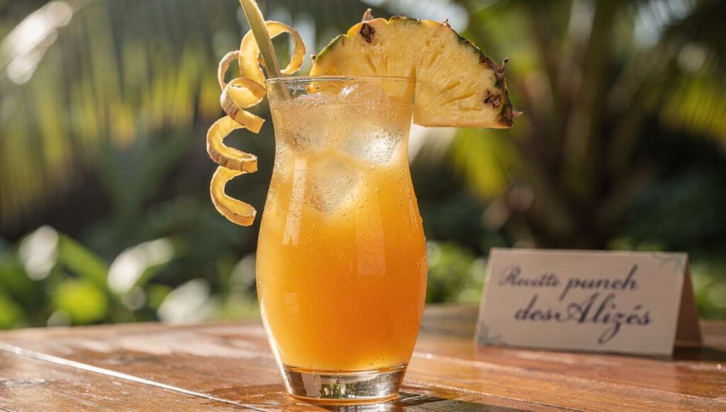 Recette punch des Alizés : un cocktail exotique