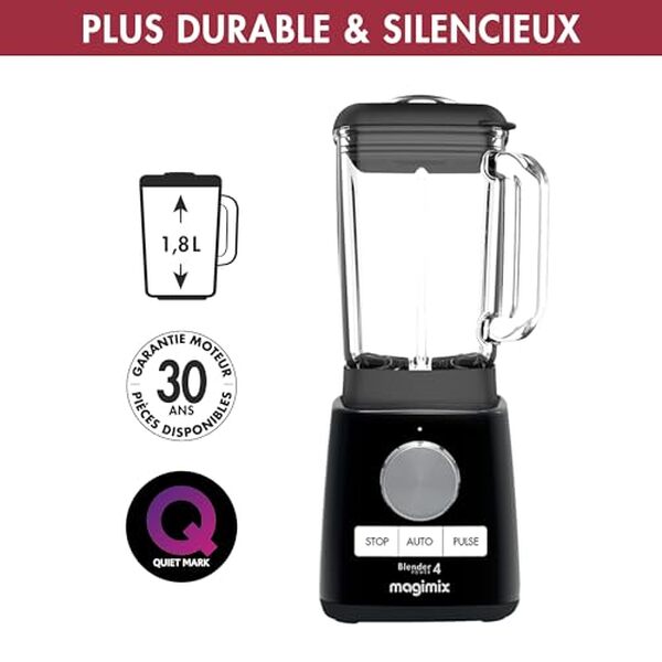 Découvrez notre test approfondi du blender Magimix Power : un allié culinaire puissant et polyvalent pour toutes vos préparations en cuisine