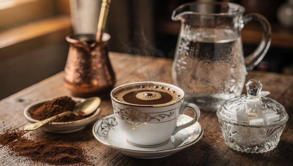 Recette authentique du café turc