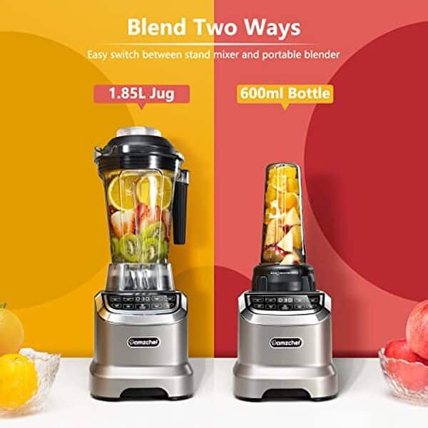Découvrez notre test complet du blender mixeur AMZCHEF 1800W 2-en-1 : performance, ergonomie et conseils pratiques pour optimiser vos préparations culinaires.