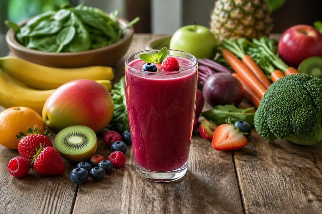 Recettes de smoothies par saison