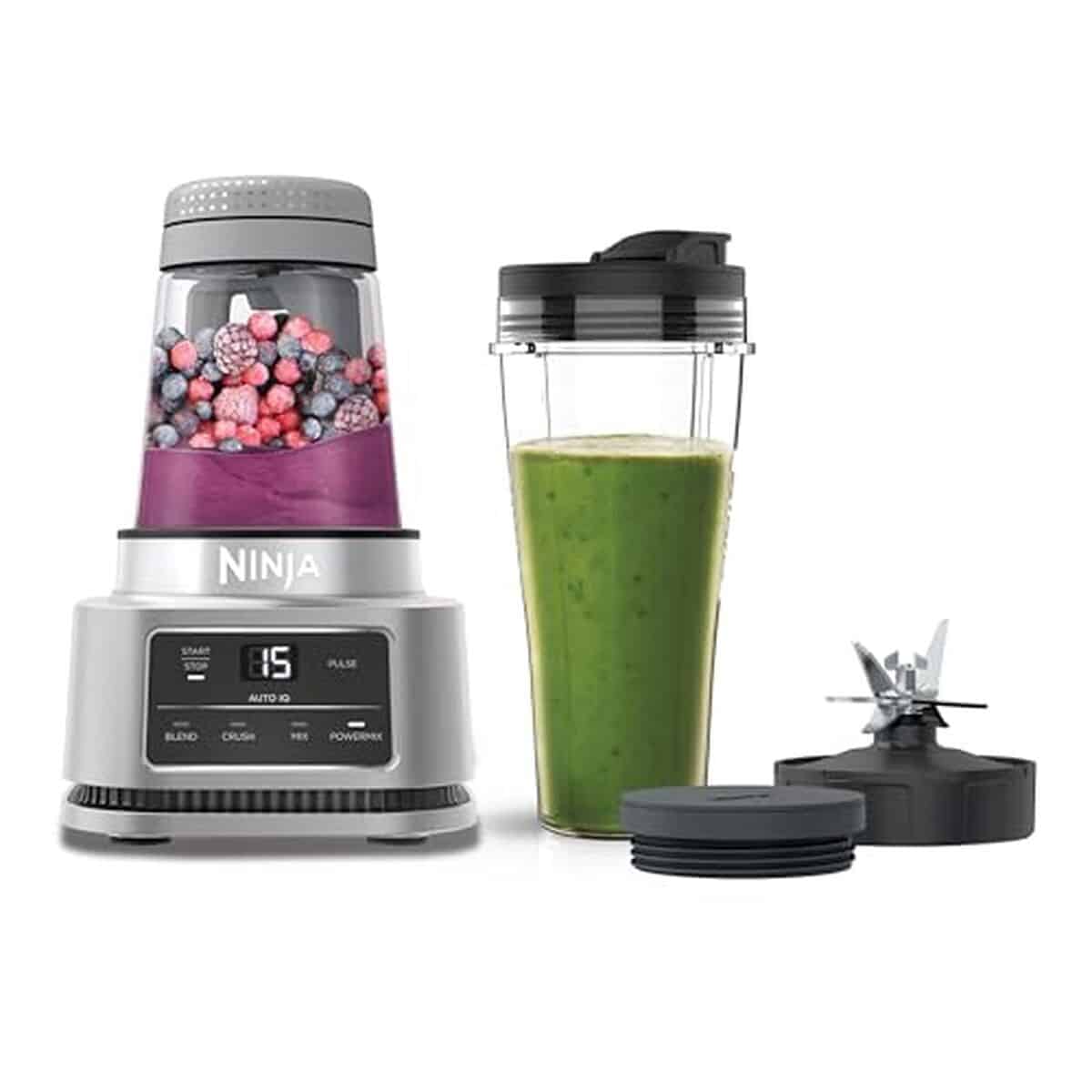 Test : blender Ninja Foodi Power Nutri 1100 W, mixeur 2-en-1 performant