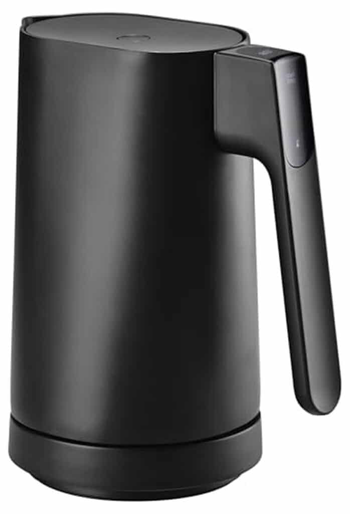 Test de la bouilloire Jacob Jensen 1, 2 litre noire