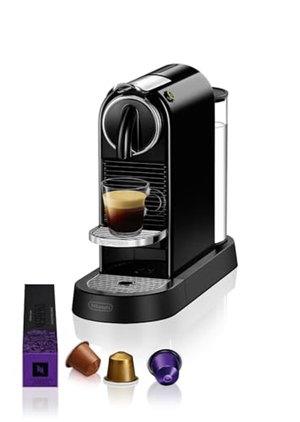 Test de la machine à café De'Longhi Nespresso CitiZ EN167.B : design compact et performance 19 bar