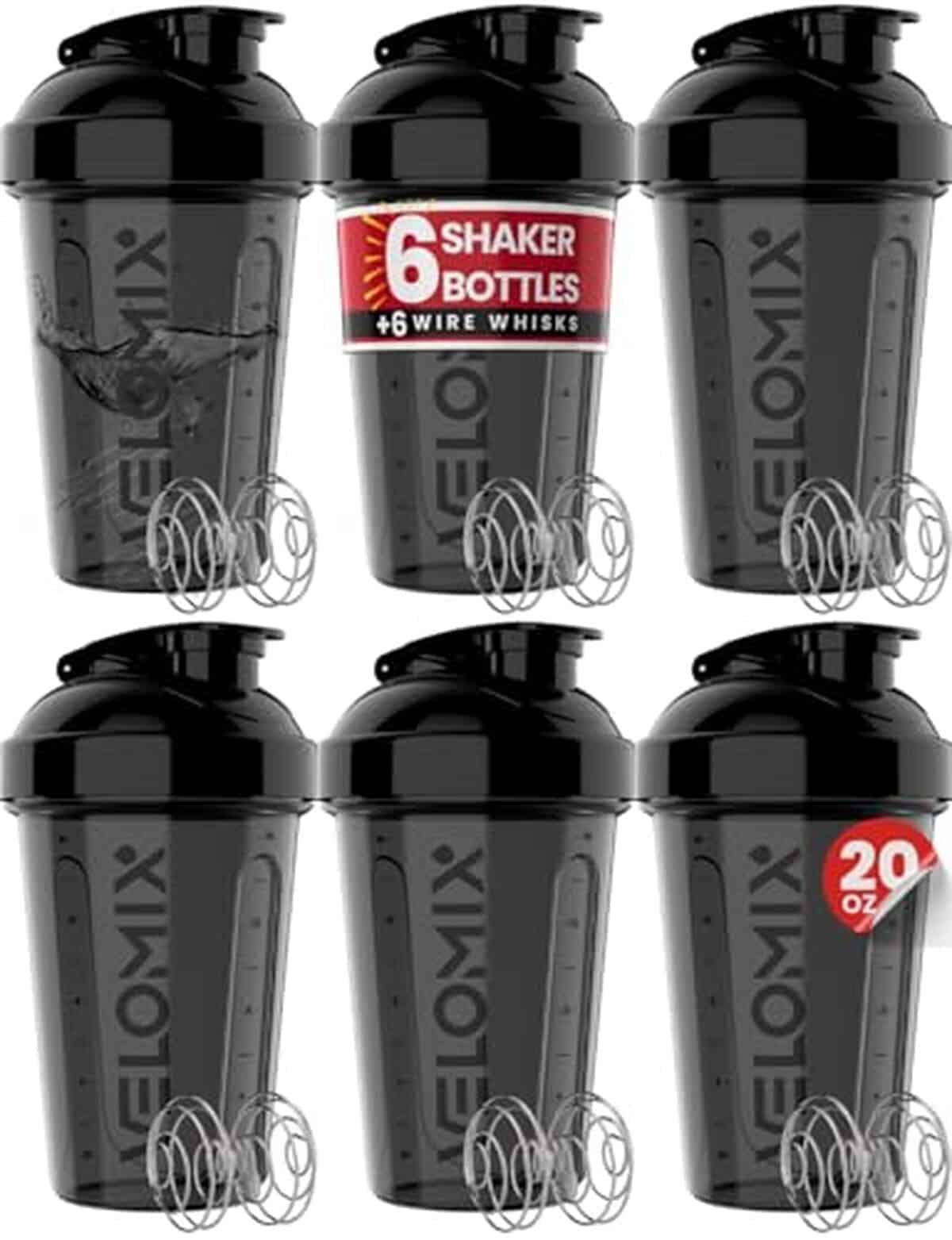 Test des gobelets shaker Velomix anti-fuite 591 ml