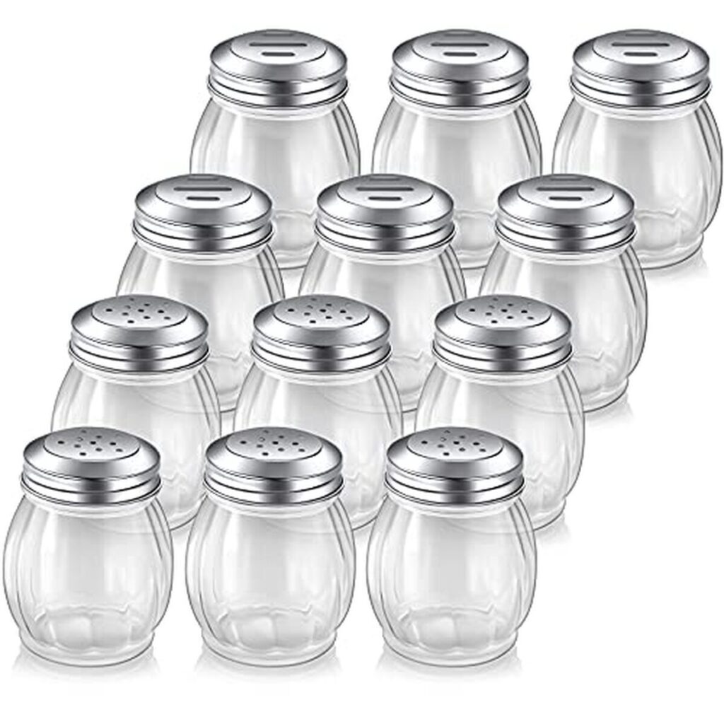 Test des shakers à épices en verre tourbillon 170 ml : charme rétro en cuisine