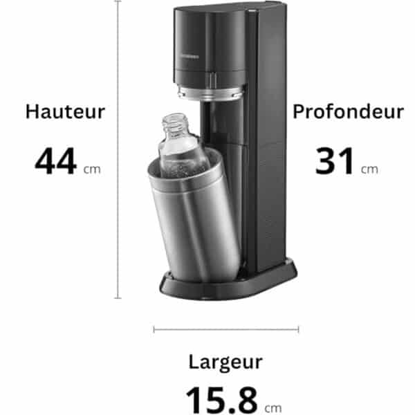 Découvrez notre avis sur la Sodastream DUO, une machine révolutionnaire pour créer facilement des boissons pétillantes à domicile. Économies et écologie au rendez-vous  !