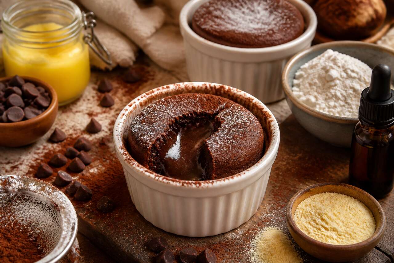 Ramequins fondants au chocolat : recette facile et rapide