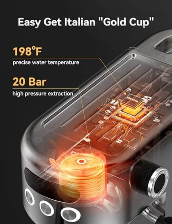 Découvrez notre analyse complète de la machine à café Neretva 20 bar 1350W. Un appareil compact qui promet un expresso riche en saveurs.