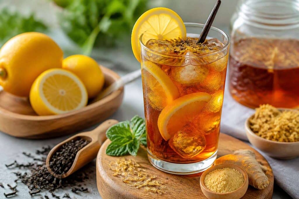 L'heure du thé glacé a sonné : recette rafraîchissante