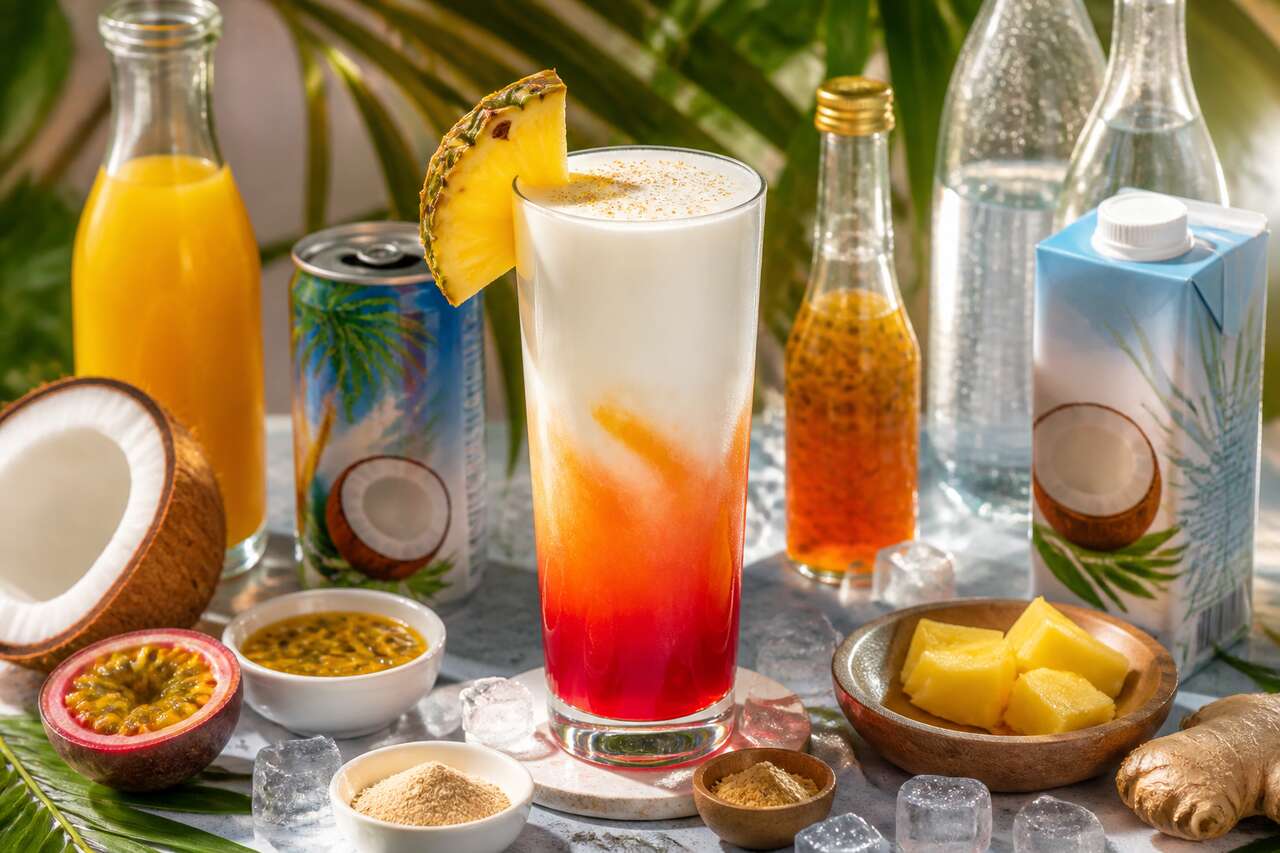 Recette de mocktail : évasion exotique
