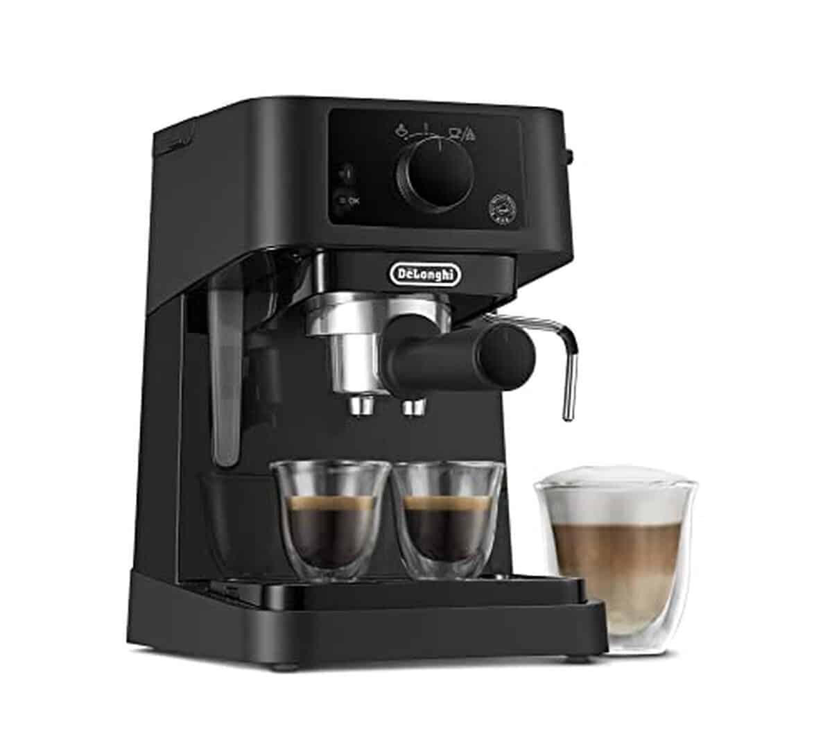 Test de la cafetière De'longhi Stilosa Ec235.Bk : puissance 15 bars pour un café parfait