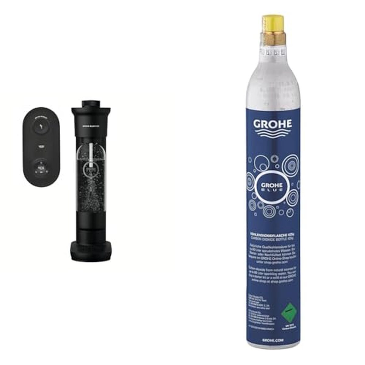 Test de la Grohe Blue Fizz Premium : machine à eau gazeuse performante