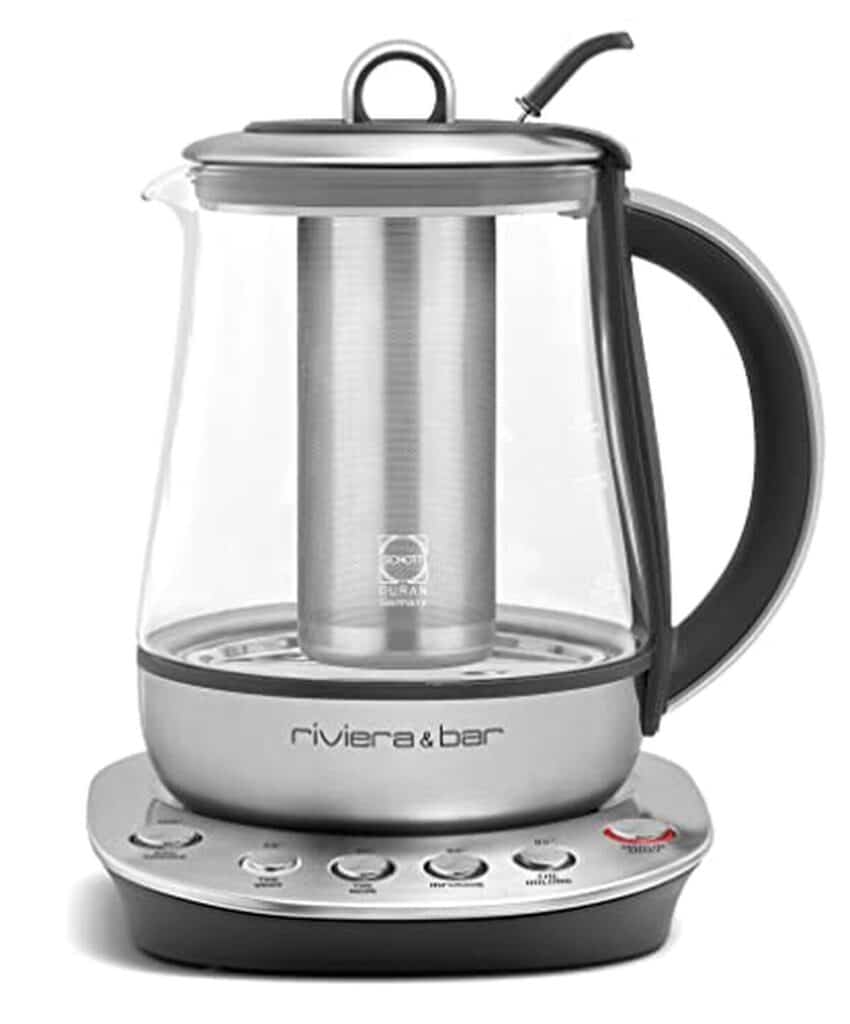 Test de la théière bouilloire riviera&bar : infusions polyvalentes et efficacité garantie