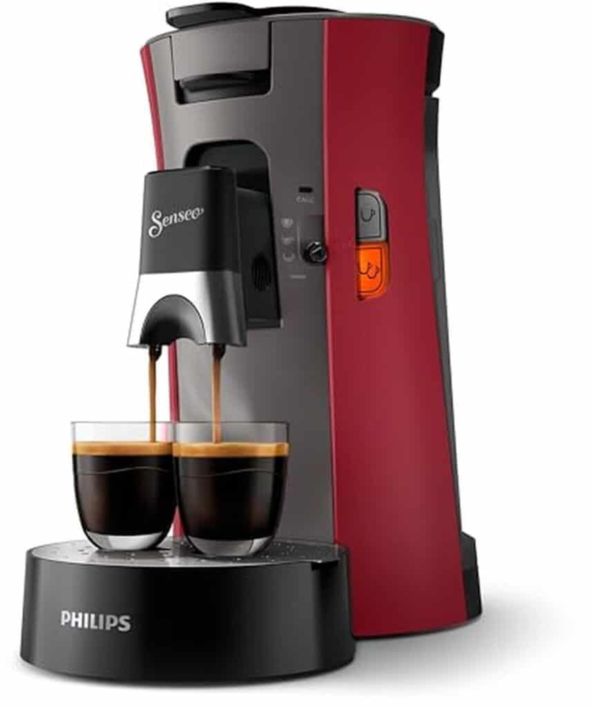 Test : philips CSA240/91 Senseo Select Eco rouge intense