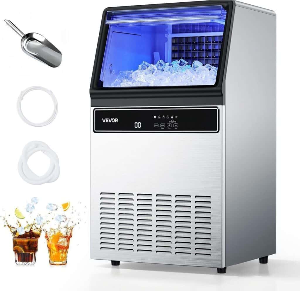 Test Vevor machine à glaçons 41 kg/24 h : performance et praticité pour bars et restaurants