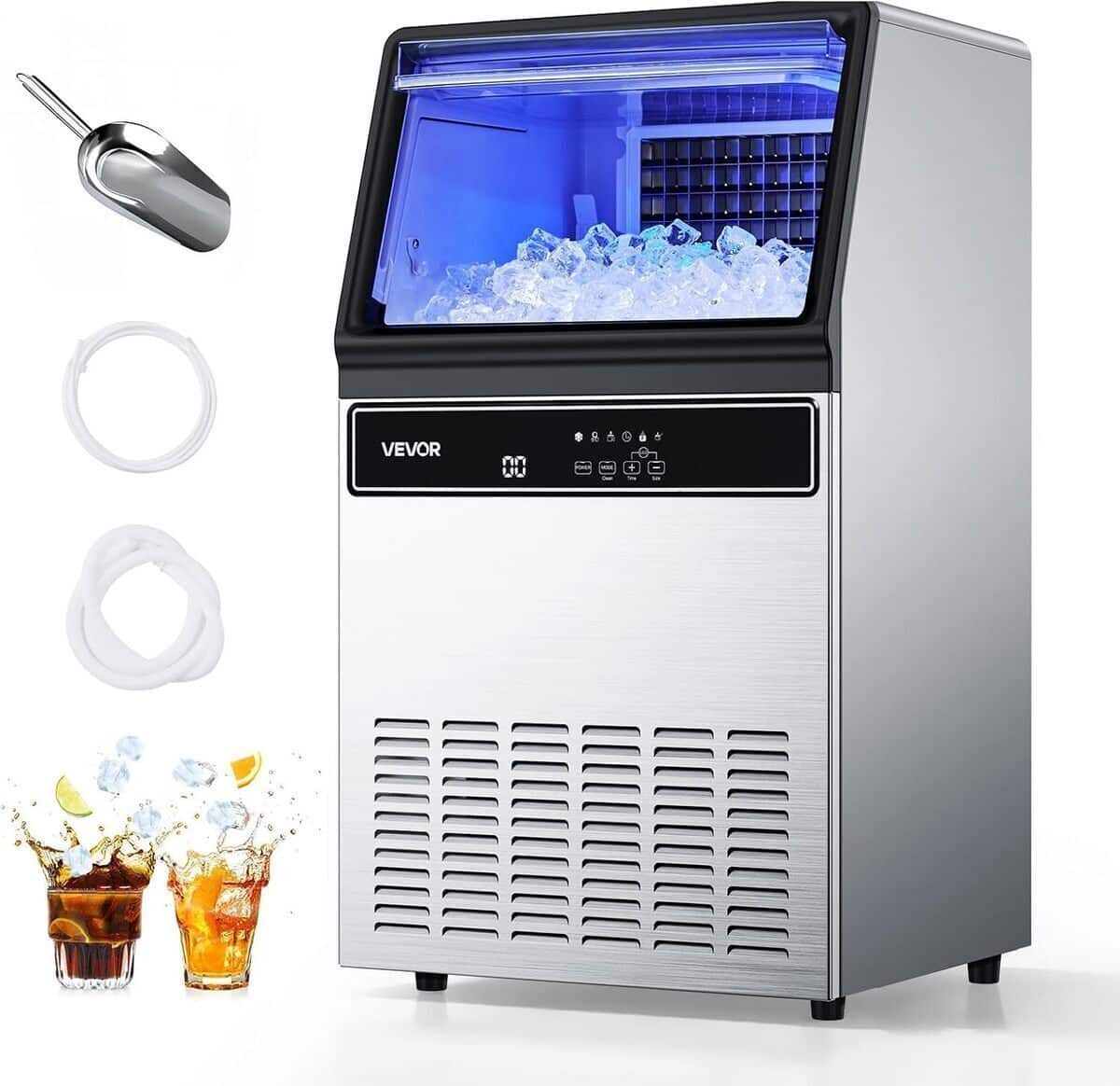 Test Vevor machine à glaçons 41 kg/24 h : performance et praticité pour bars et restaurants