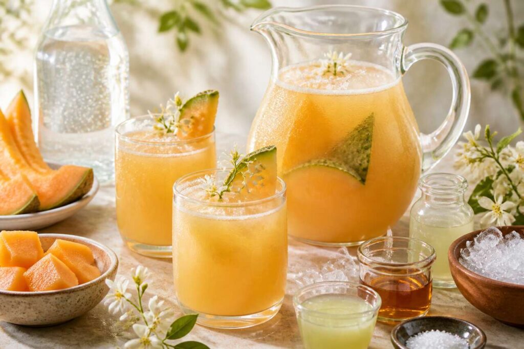 Recette de mocktail au melon : une boisson sans alcool rafraîchissante
