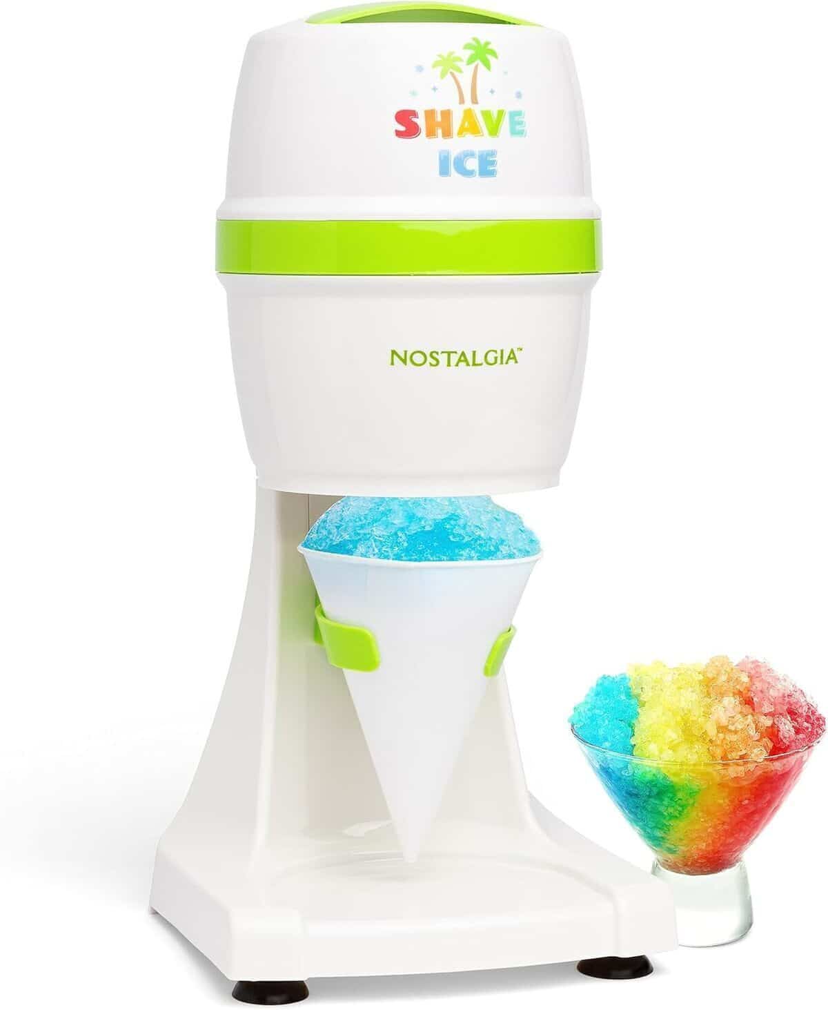 Test : machine à slushie Nostalgia Snow Cone rétro