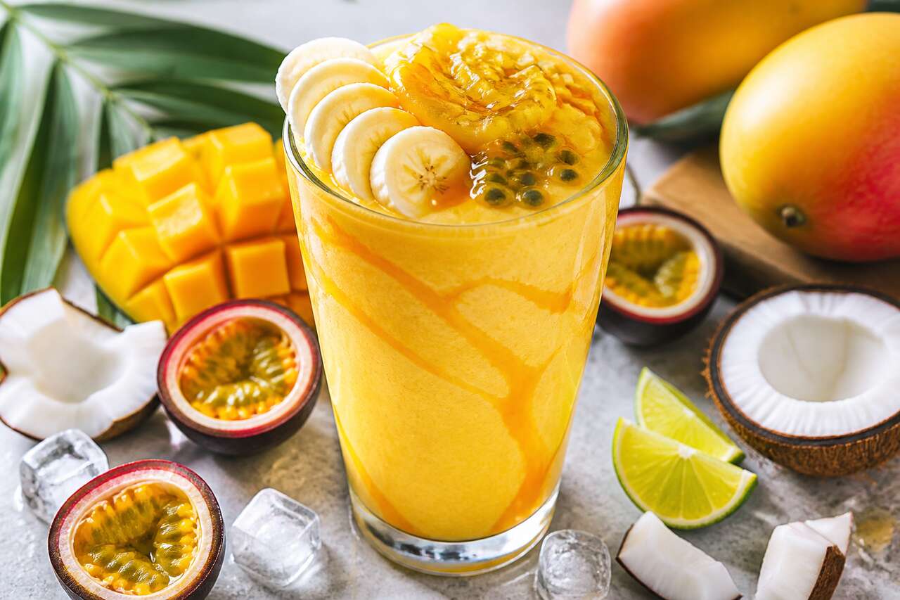 Smoothie Mangue Passion : recette exotique et rafraîchissante