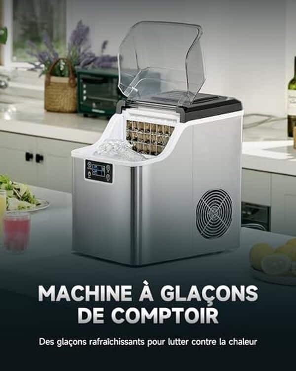 Découvrez notre test complet de la machine à glaçons CREWORKS 22kg/24H : performances, avantages et verdict sur cette fabrique de glaçons automatique.