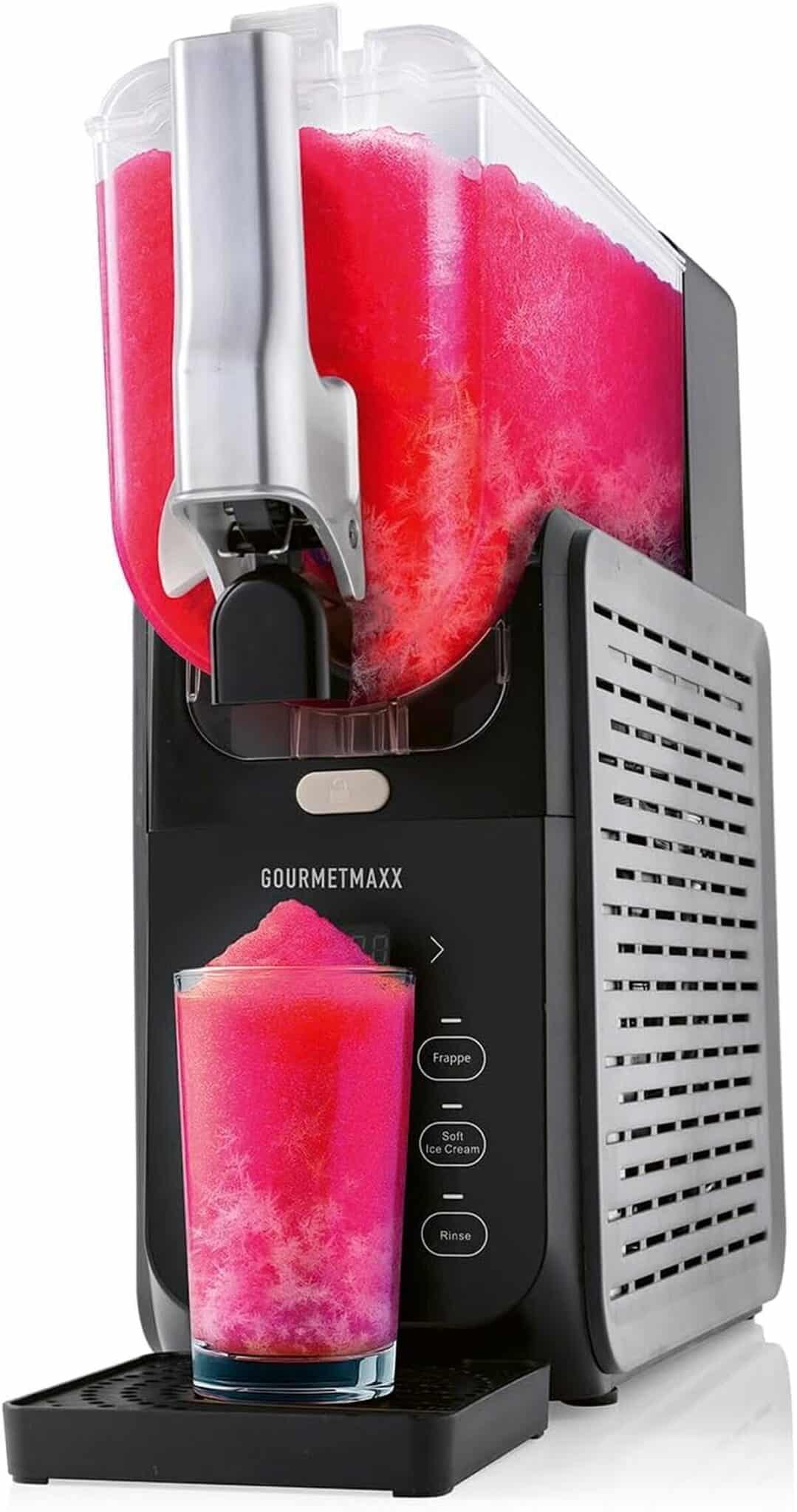 Test : machine à glace pilée GOURMETmaxx FreezeUp, 5 modes électriques