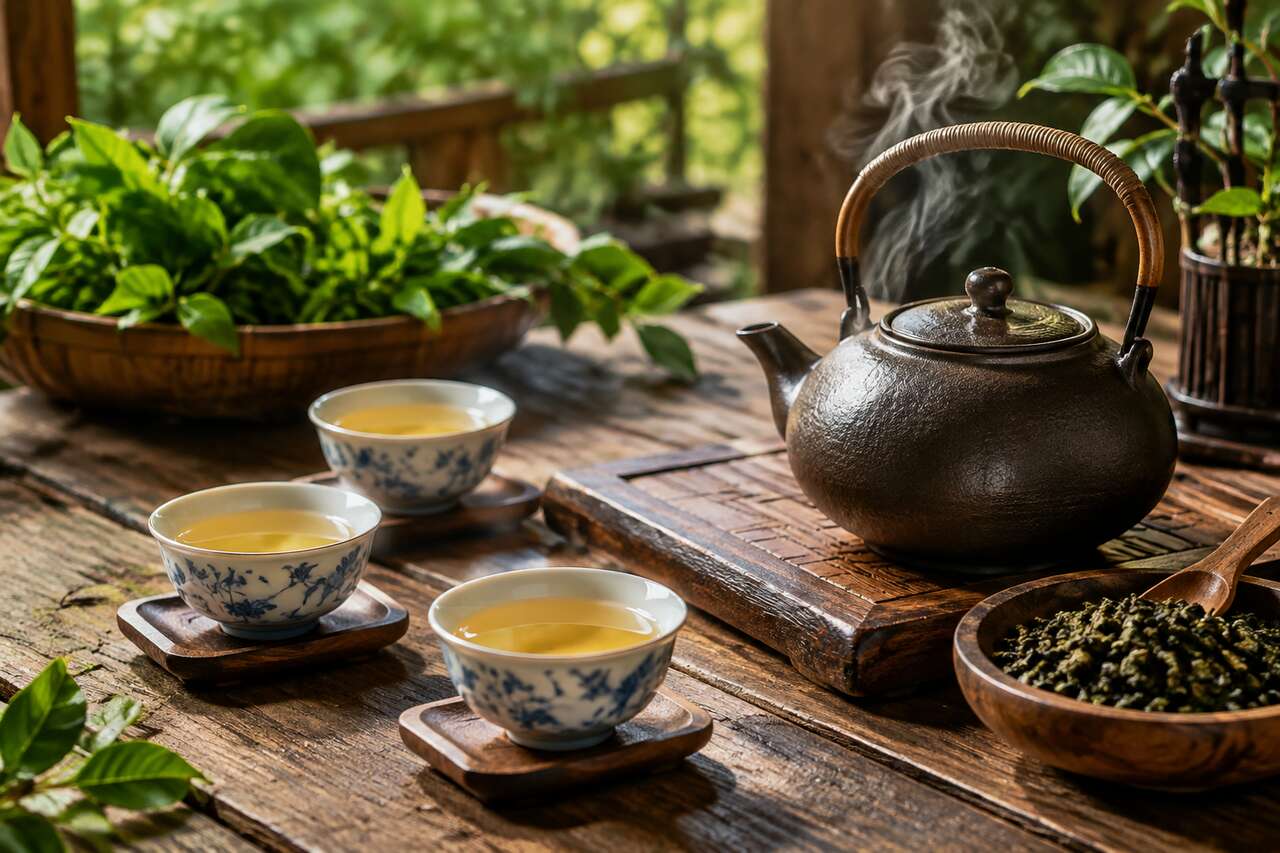 Oolong jing shuan : trésor du thé thaïlandais