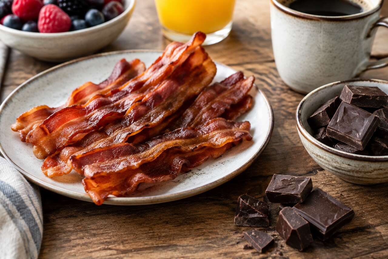 Pourquoi chocolat et bacon vont si bien ensemble Pourquoi chocolat et bacon vont si bien ensemble