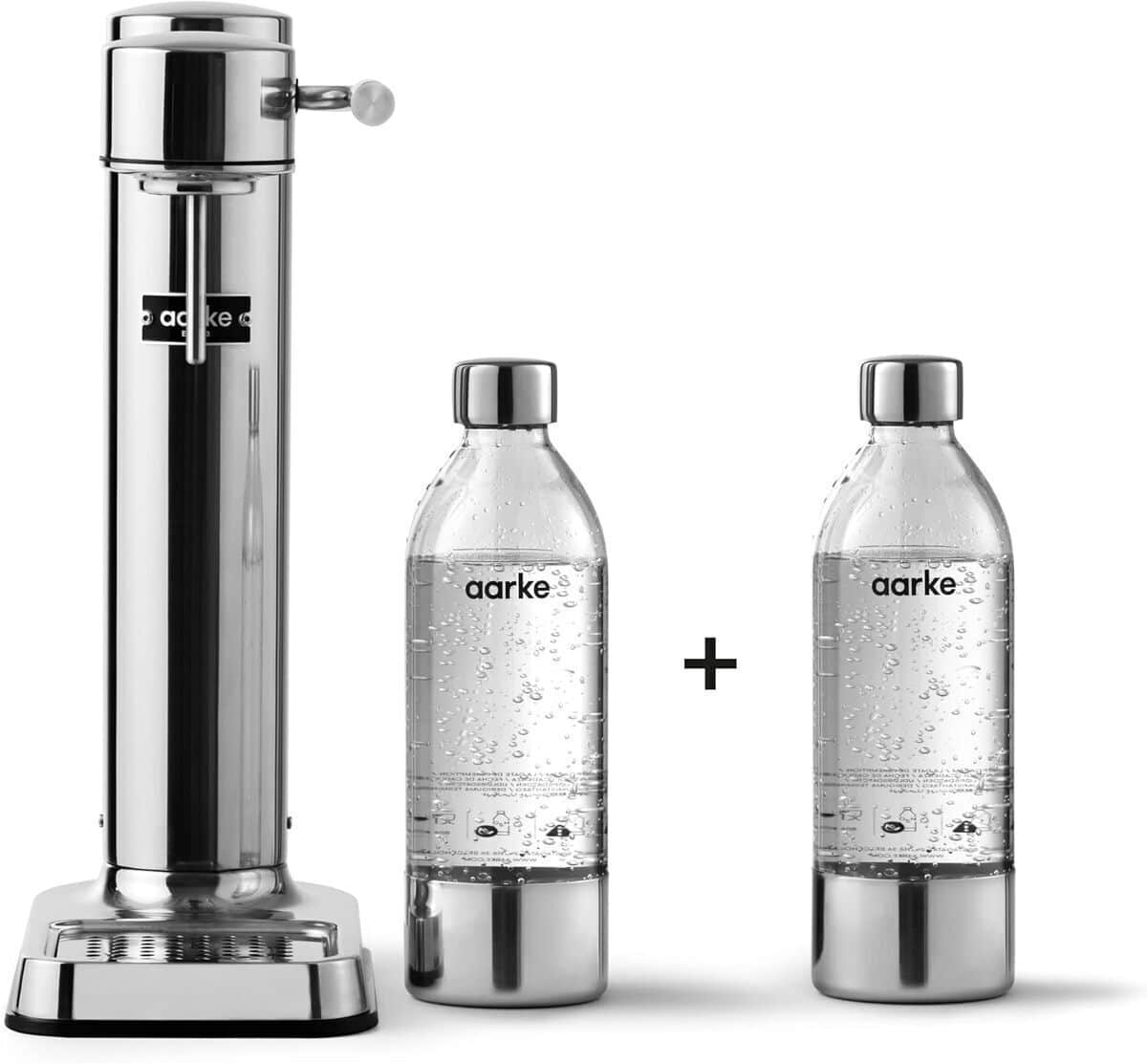 Test Aarke Carbonator 3 : machine à soda en acier