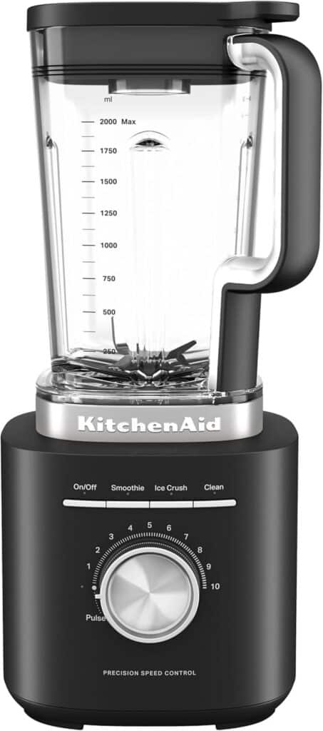 Test : blender KitchenAid Pure Power 5KSB2073EBM, puissance et polyvalence
