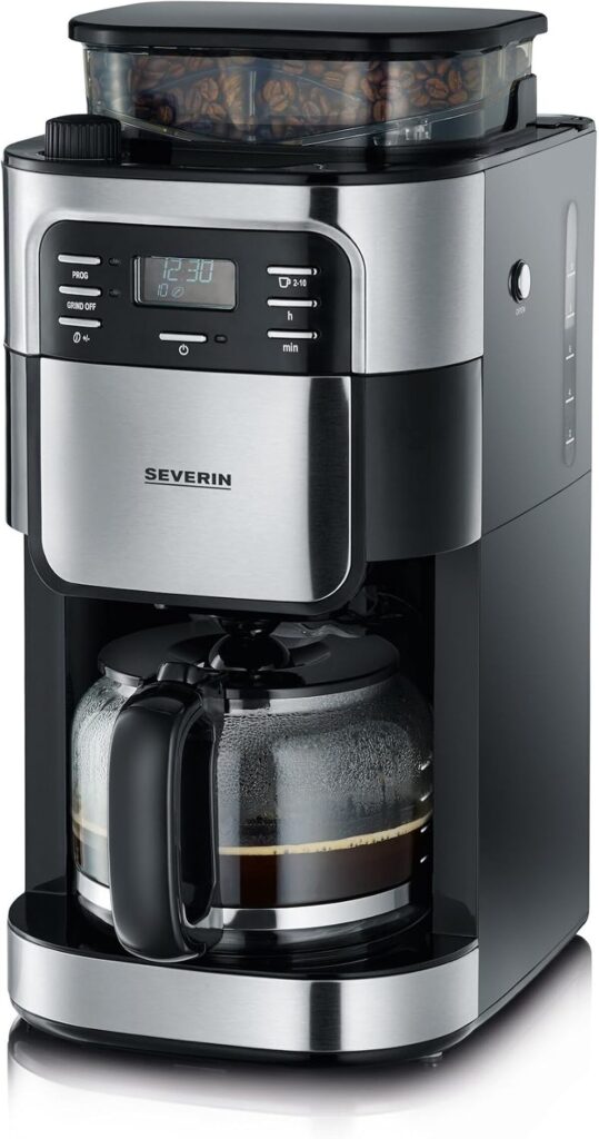 Test: cafetière Severin KA 4810 avec broyeur intégré
