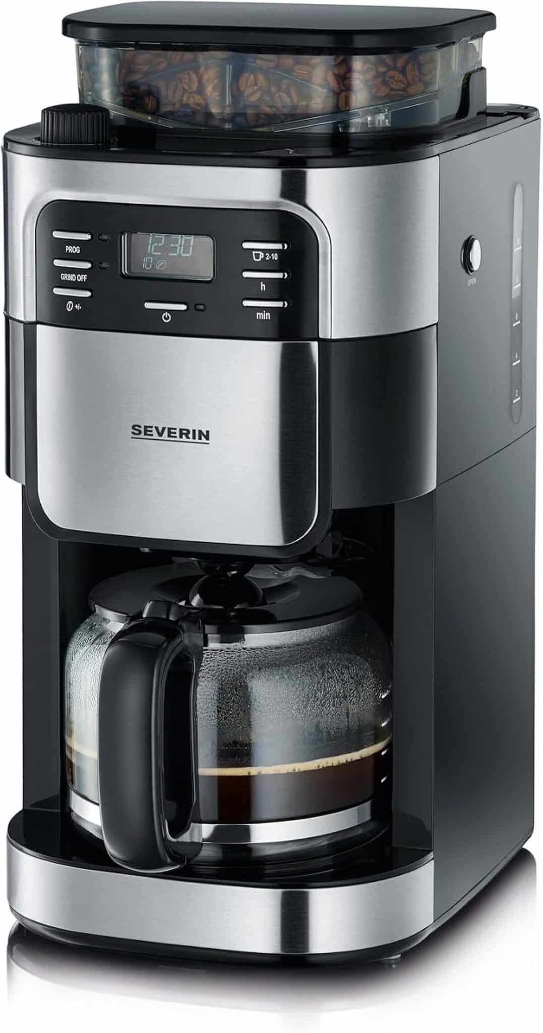 Test: cafetière Severin KA 4810 avec broyeur intégré