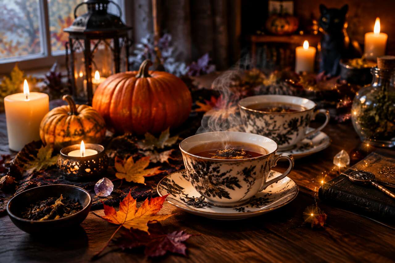 Thé et Halloween : infusions ensorcelantes pour une ambiance magique