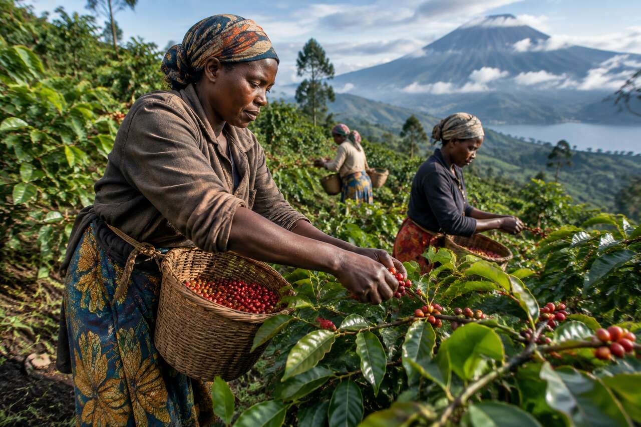 Virunga, un terroir de caf&eacute; au c&oelig;ur d&rsquo;une zone sous tension