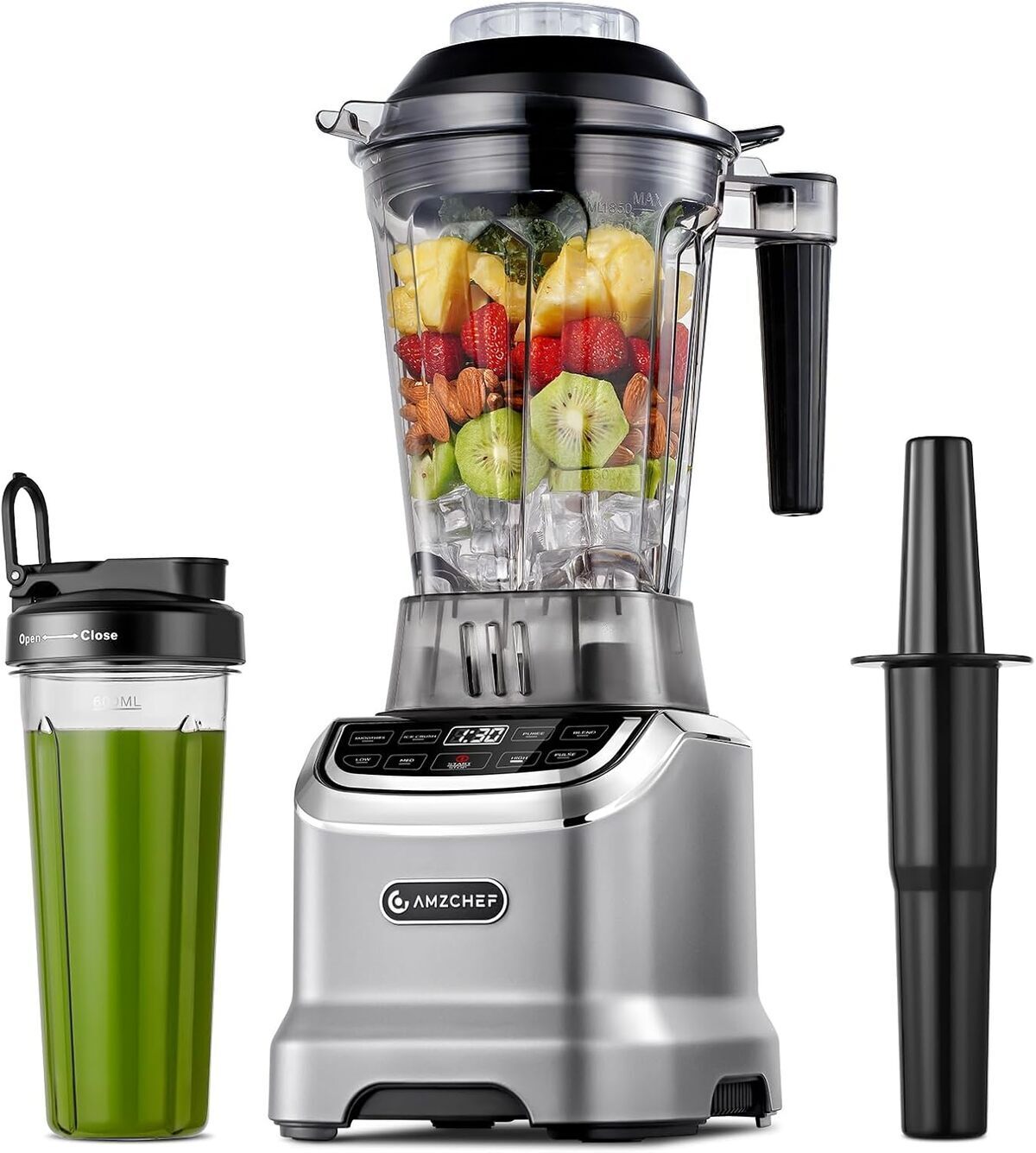 Test du mixeur smoothie professionnel AMZCHEF 1800 W